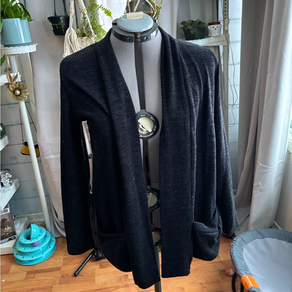 Cozy open cardigan